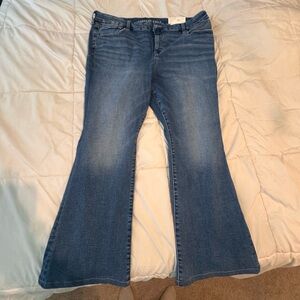 American Eagle Next Level Stretch Curvy High-Rise Skinny Kick - 20 Short NWT